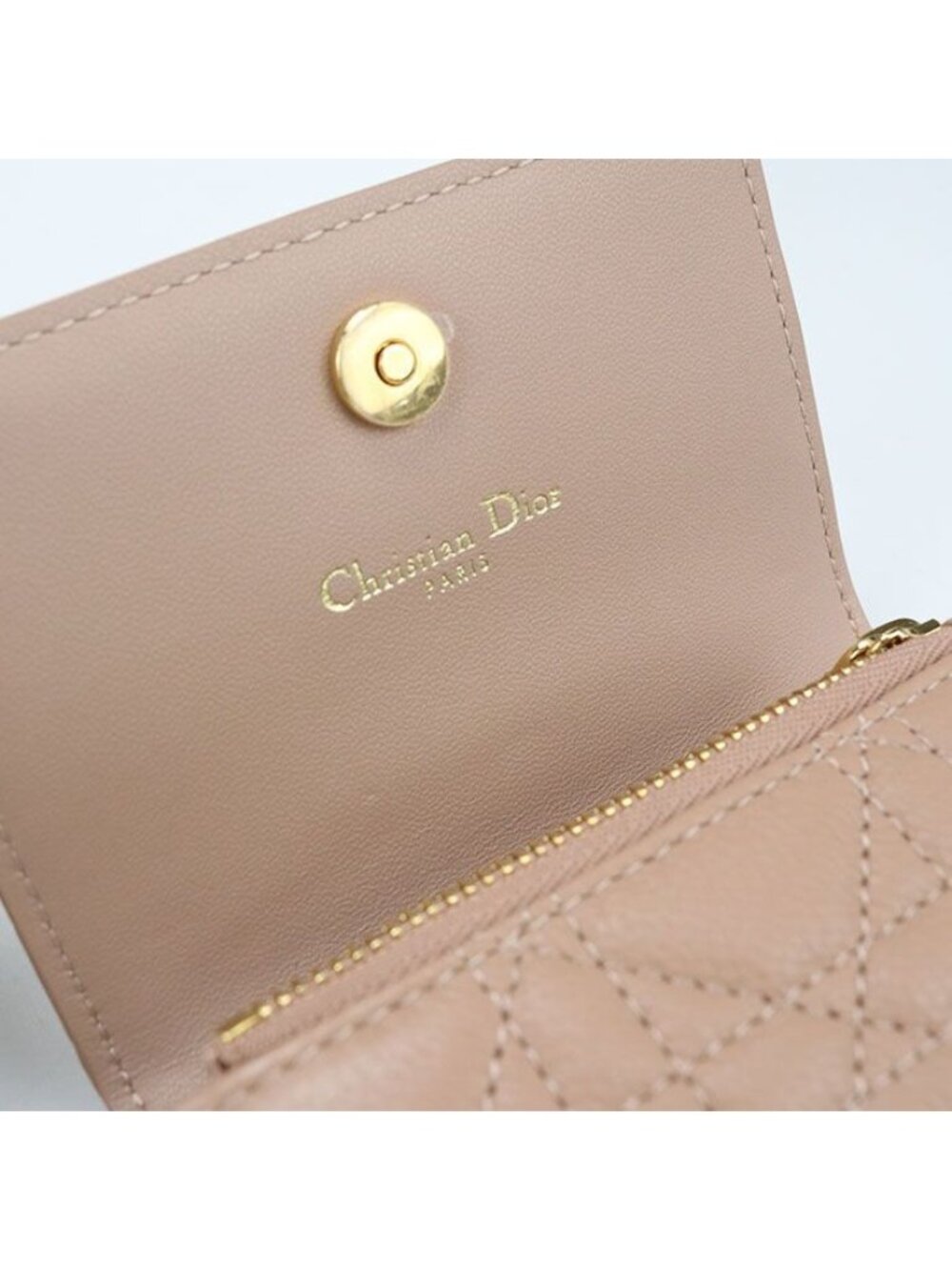 Dior Glycine Wallet Caro Bifold Calf - Picture 5 of 8